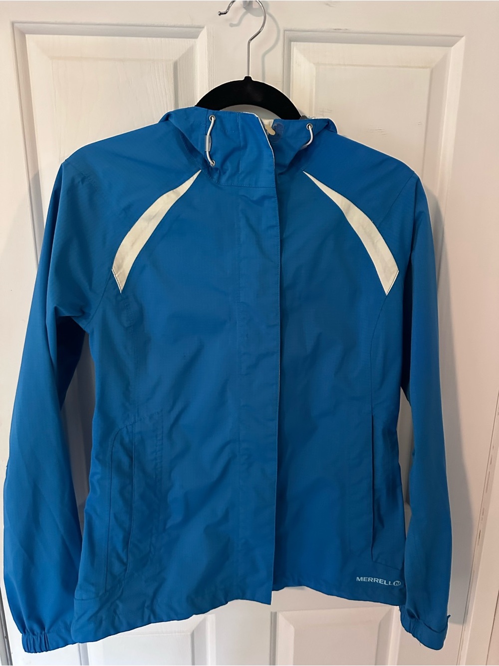 Merrell Women's Bright Blue Jacket with White Accents